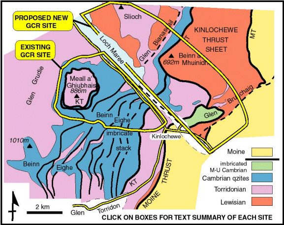Torridon Geology Map