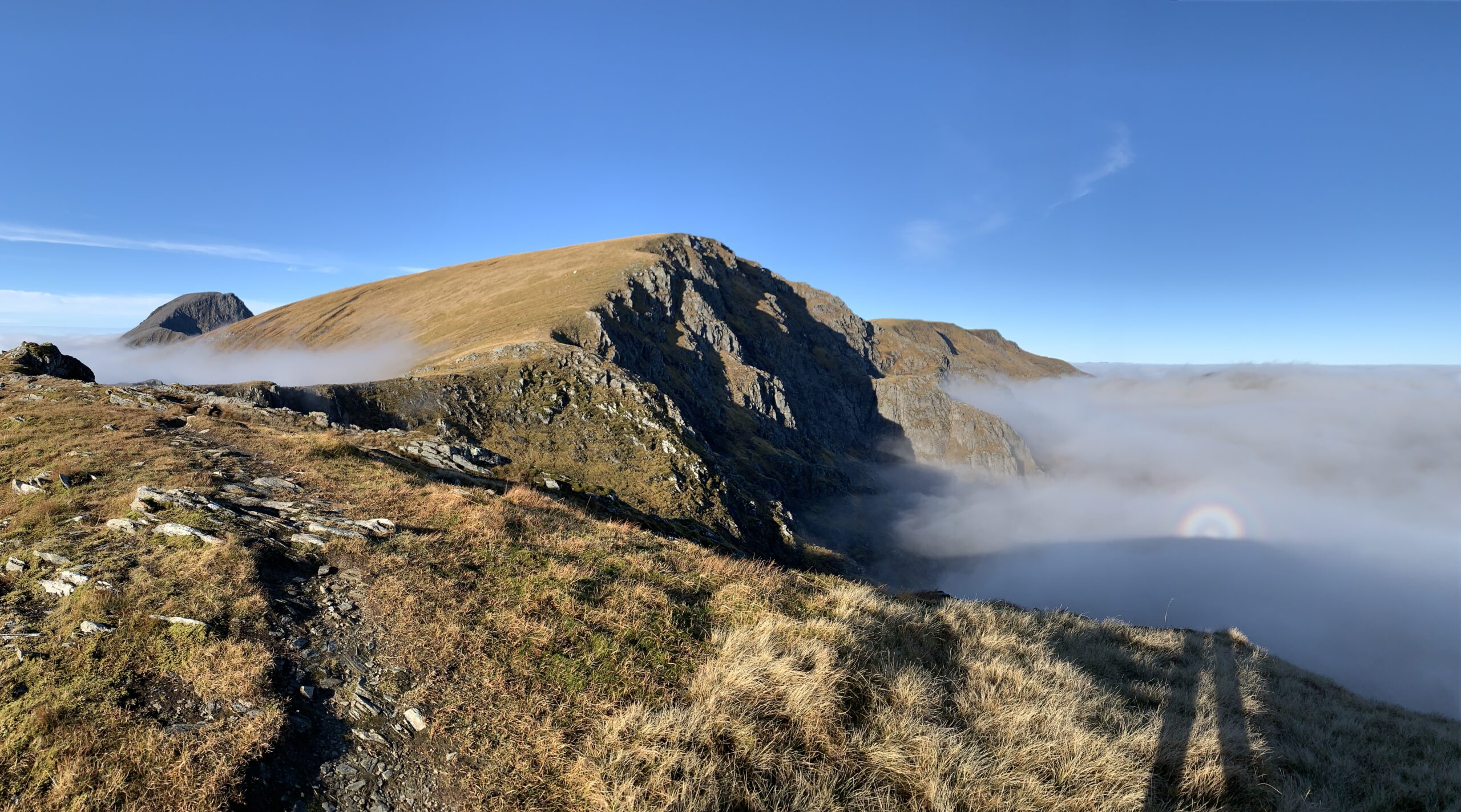 Aonach Beag on a traverse of the Aonachs