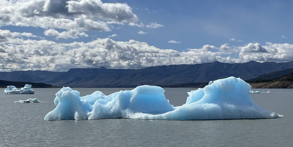 Iceberg from Perito Moreno glacier, Patagonia