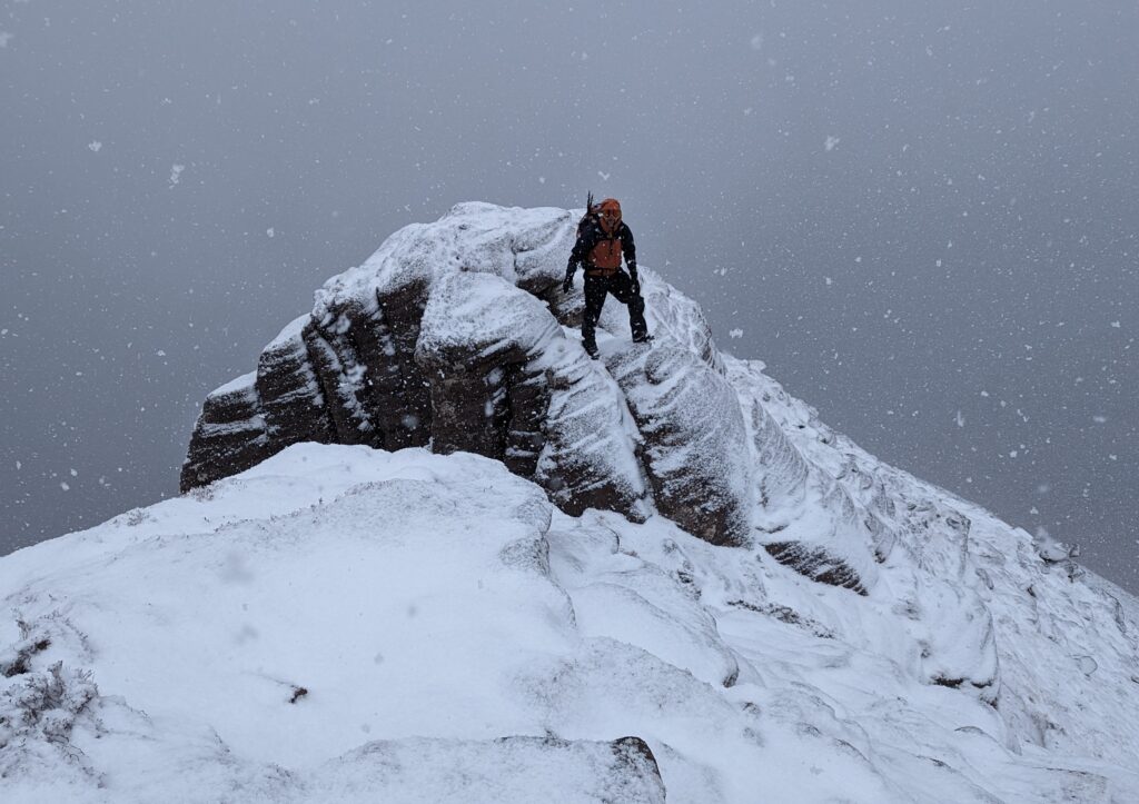 Joe on Garbh Choireachan