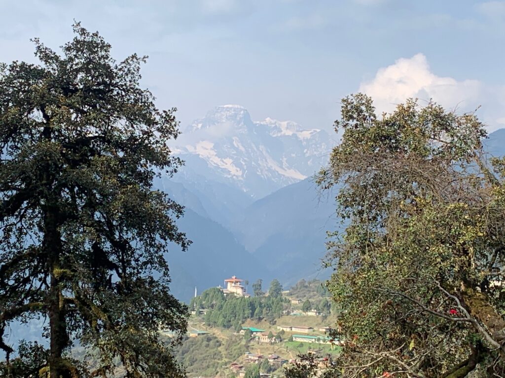 Khang Bum Mountain from Gasa Bhutan