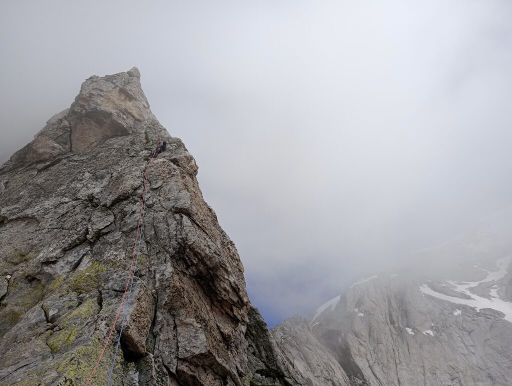 Punta Sertori, Piz Badile