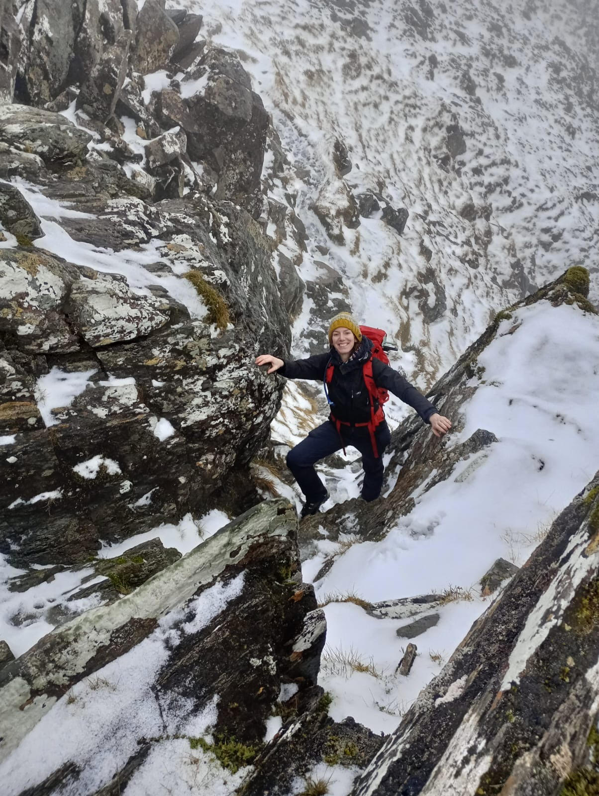 A scramble on Mullach nan Coinean