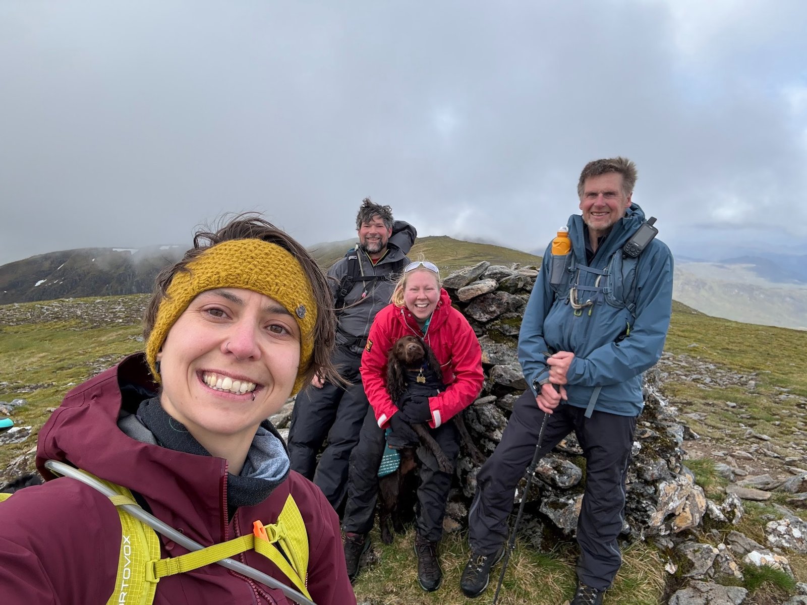 A Mullardoch summit