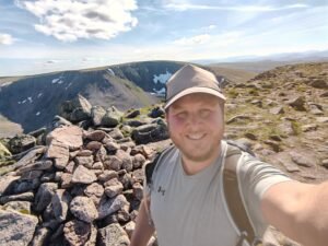 Ben on the plateau